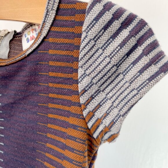 Dot Dot Smile Girls Geometric Skirted Romper - Picture 3 of 5